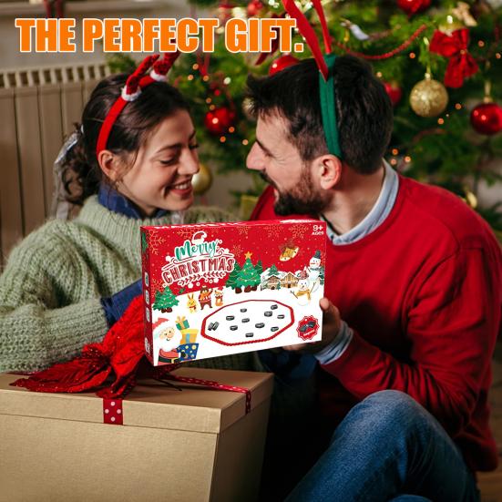 1 набор веселых рождественских магнитных шахматных игр, обучающих логическому мышлению, обучающих магнитных настольных игр для детей и взрослых, семейных интерактивных стратегических игр