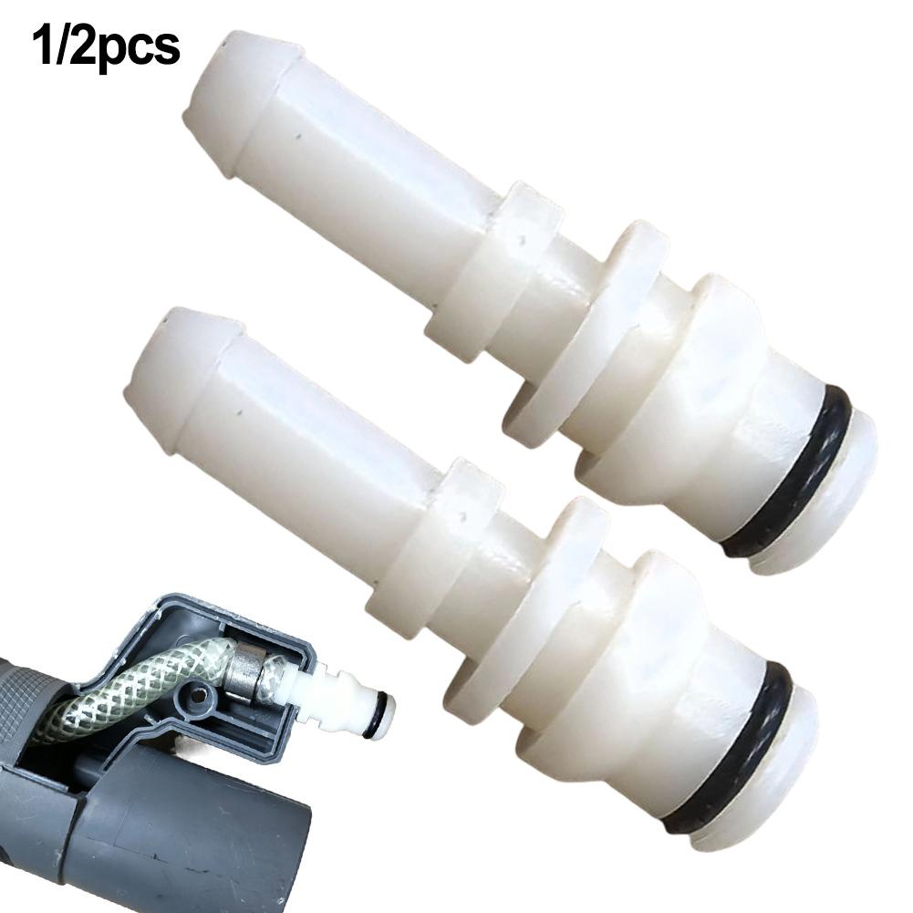 1/2x Plastic Hose Stem Cleaner Accessories For Karcher For Puzzi Replacement Hose Connector(Male) 100/ 200/ 8/1- 44430190 Parts