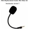 Replacement Game Mic for Steelseries Arctis 1 Headphones Detachable Microphone Boom for Gaming Headsets PS4 Pro PS5 Xbox One X Computer PC Mac 3.5mm