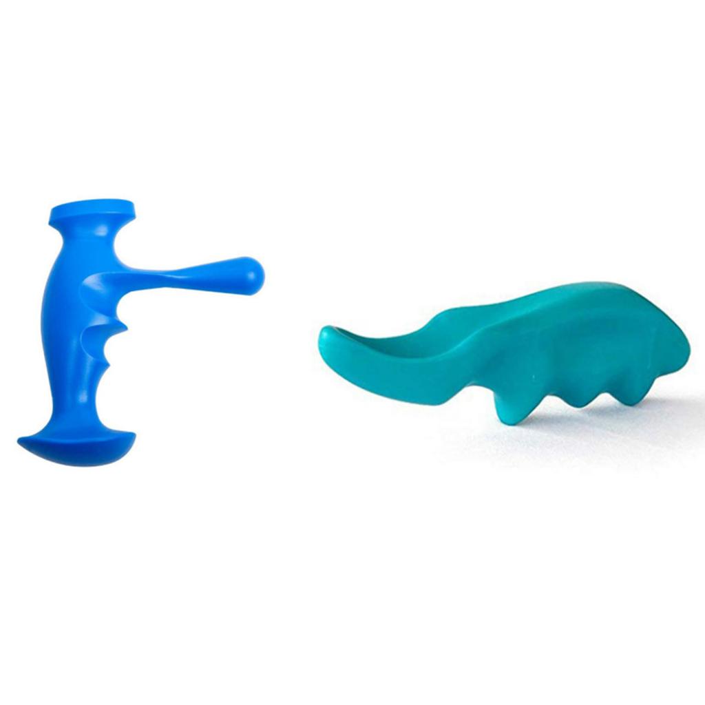 3 шт. инструмент для массажа триггерных точек и держатель для большого пальца для глубокого массажа тканей всего тела, ручные инструменты для триггерных точек для спины, шеи, рук, бедер, икр