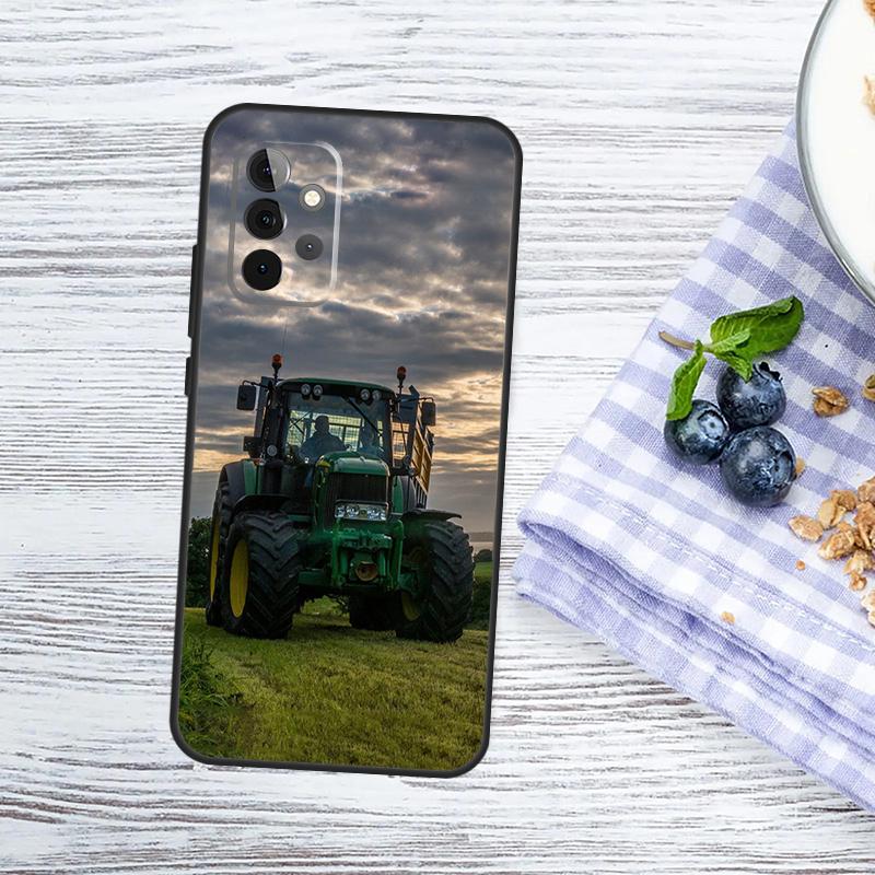 Фермерский трактор Чехол для Samsung Galaxy A13 A23 A33 A53 A52 A32 A12 A56 A36 A16 A54 A34 A14 A15 A35 A55 A17
