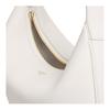 Celine Lulu Gold-Finished Leather Shoulder Tote Bag Women handbags White 120723DPJ.01RC