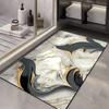 Light Luxury Marble Diatom Mud Mat Bathroom Toilet Toilet Into The Door Absorbent Non-slip Quick Dry Mat