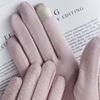 Summer Thin Dot Driving Sun Protection Gloves Short Gloves