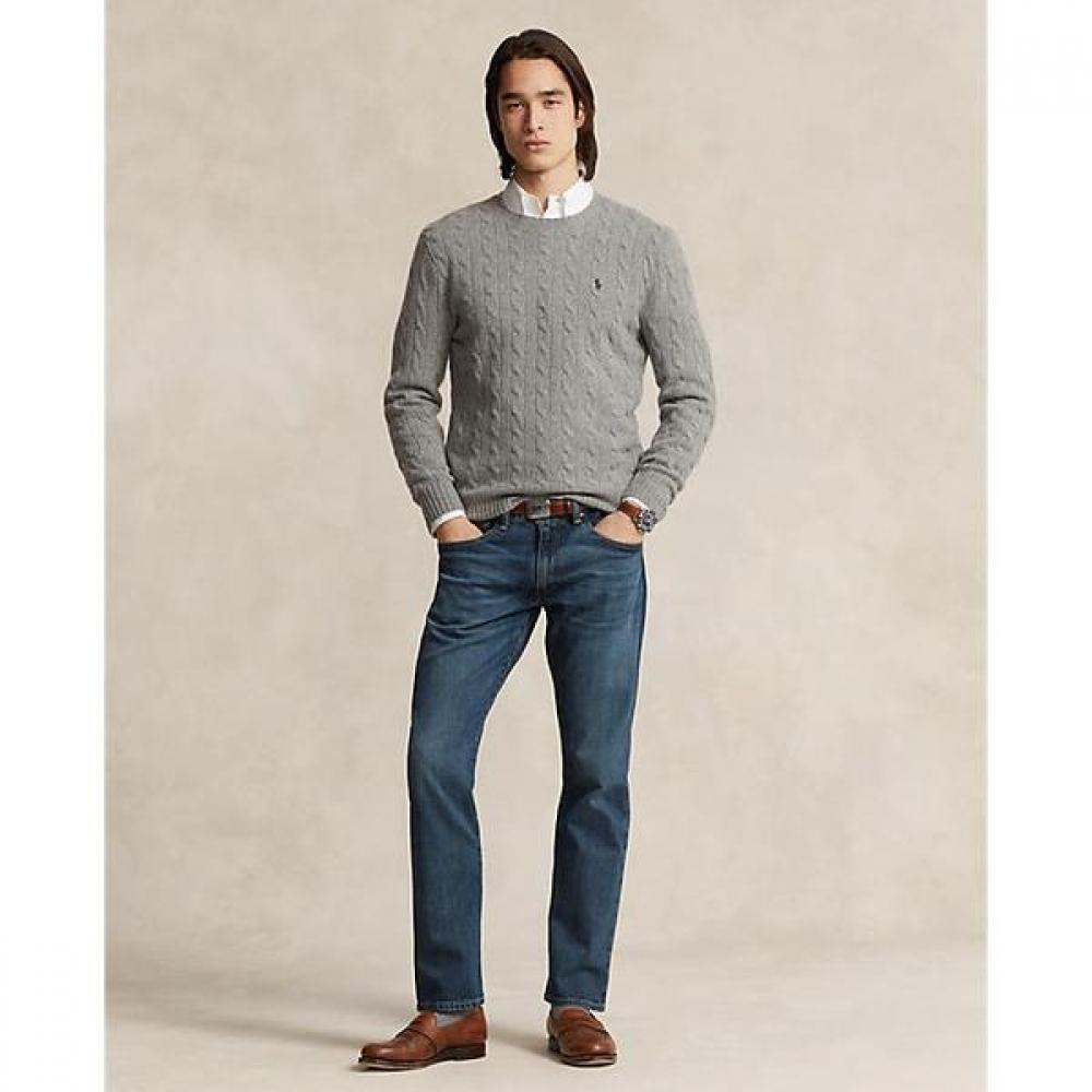 Polo Ralph Lauren Мужской шерстяной кашемировый свитер крупной вязки mnpoSwe16821277020