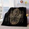 Golden Hamsa Symbol Blanket Flannel Blanket Throw Blanket Sofa Cover Blanket Soft Premium Blanket Picnic Blanket Tv Blanket Gifts