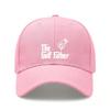 [Golf Dad Hat] The Golf Father Print Polyester Adjustable Breathable Casual Outdoor Sports Baseball Cap For Golf Lovers Men Women