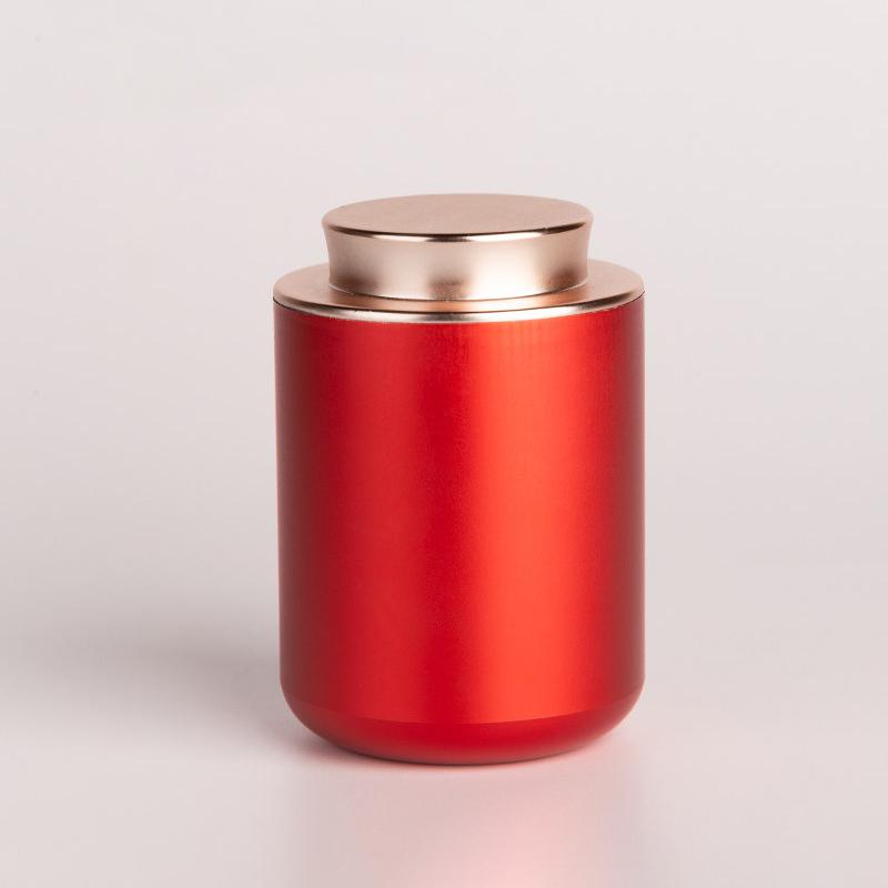 Portable Mini Tea Tin Can Creative Sealed Tea Storage Jar Empty Metal Container for Home Kitchen