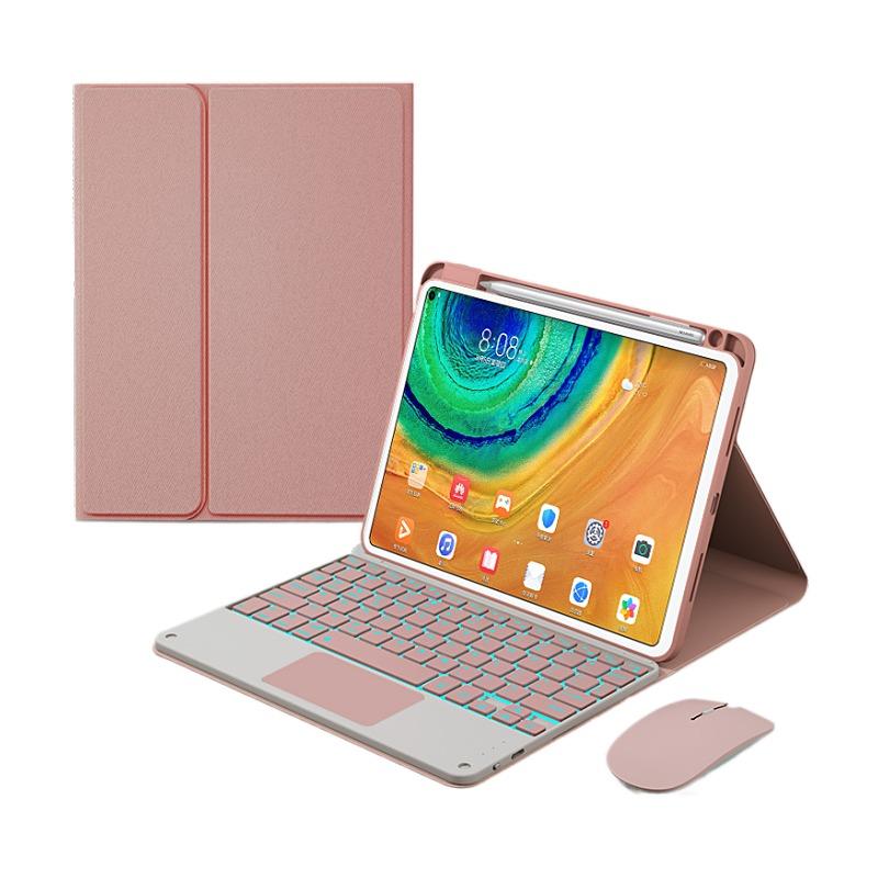 Touchpad Backlit Keyboard for Xiaomi Pad 6 Keyboard Mi Pad 6 Pro Keyboard Case 11 Inch Fabric with Pen Holder Cover