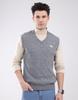 Men's V Neck Sleeveless Sweater