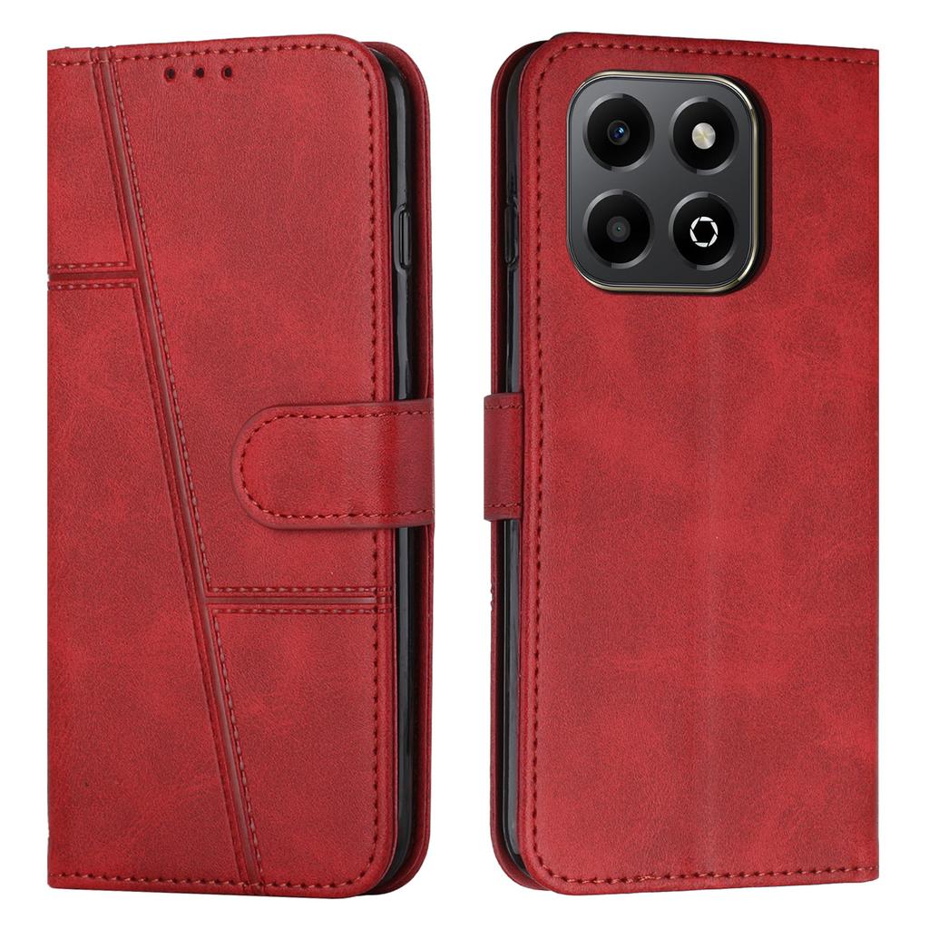 Для Honor X6b 4G/X6a 4G Чехол Кожаная Подставка Защитная Крышка для Телефона