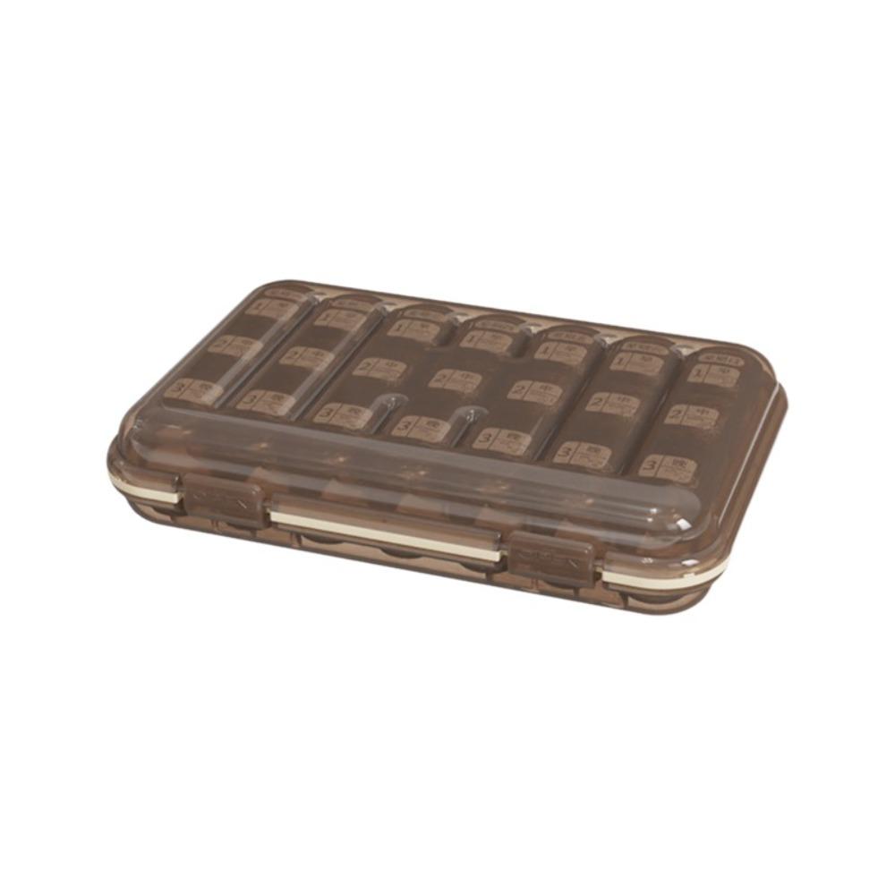 Large Capacity Pill Dispenser Seven Day Pill Classification Box Weekly Pill Box  Pill Storage