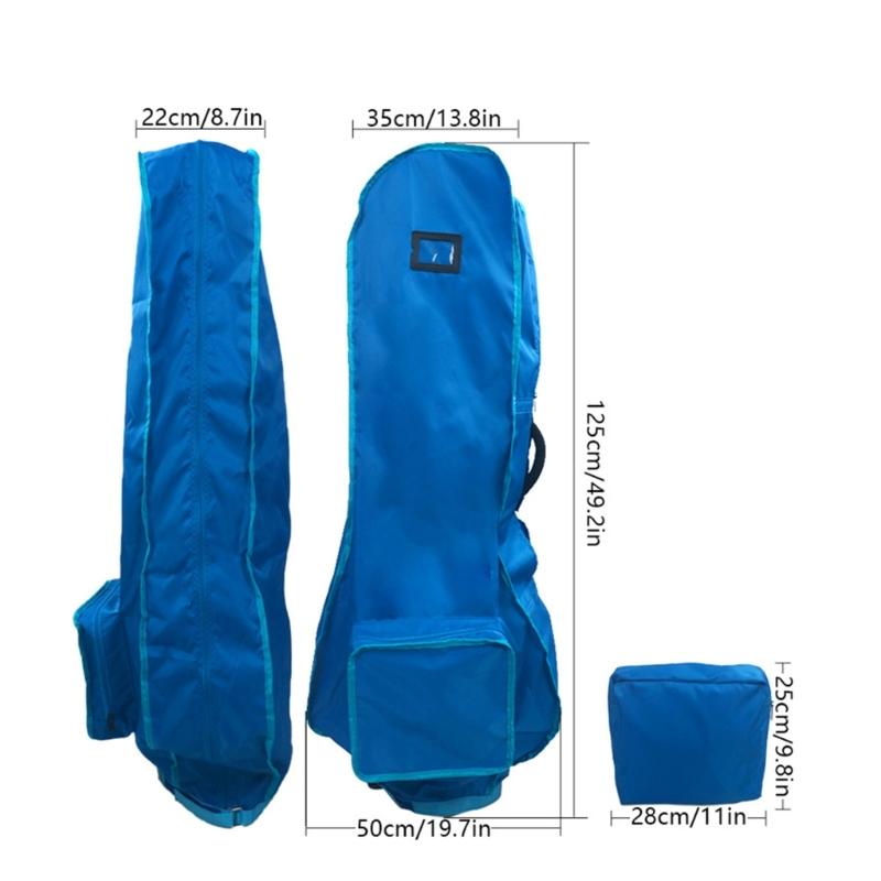 Light Weight Foldable Golf Bag Rain Cover Waterproof Golf Bag Protector Rain Cape Golf Accessories For Men Women Golfer
