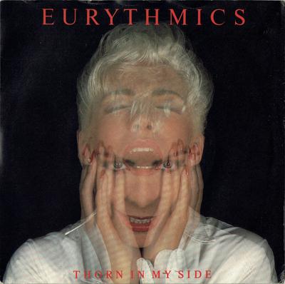 7-дюймовая пластинка EURYTHMICS - Thorn In My Side DA8 RCA 1986 UK Рок Б/У