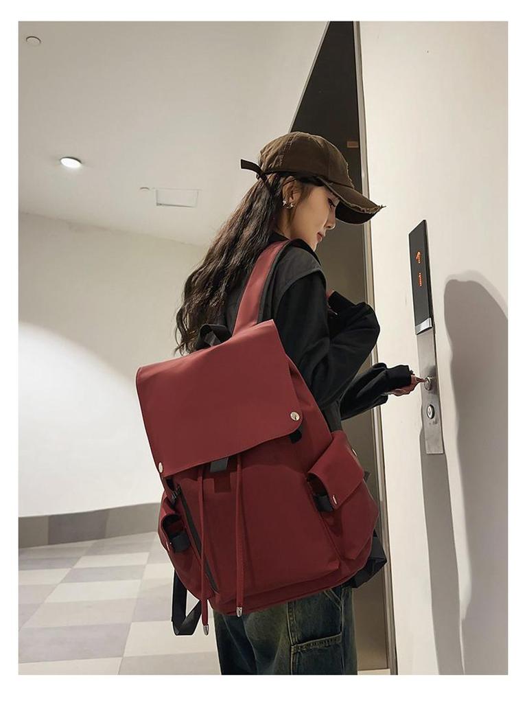 Модный вместительный рюкзак для путешествий в японском стиле для студентов и пар