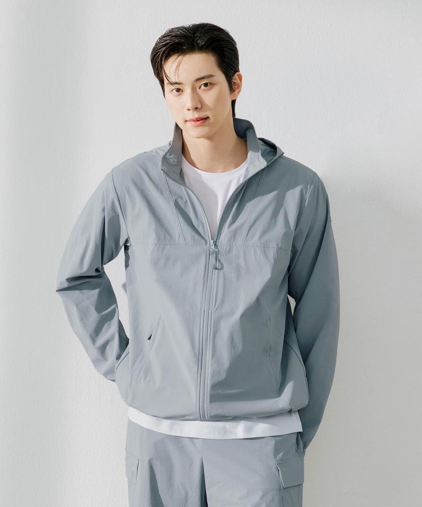 K2 Weatherless Super Sun Jacket_Сине-серый