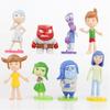 Набор из 6 шт. Игрушка Фигурка Действия Inside Out 2 Мультфильм Радость Тревога Гнев Грусть Отвращение Страх Модель Куклы Фигурки Подарок для Детей