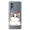 Чехол для OnePlus Nord 2 5G, ТПУ Силикон, Мягкий, Мультяшный, Прозрачный Чехол для Телефона One Plus Nord 2 5G, Nord2 5G, Прозрачный Coque