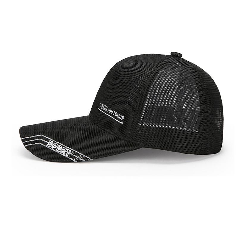 Мужская летняя дышащая сетчатая кепка для защиты от солнца, рыболовная кепка, бейсболка
