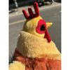 Новая плюшевая игрушка-симулятор цыпленка, кукла-петух, детский подарок на день рождения