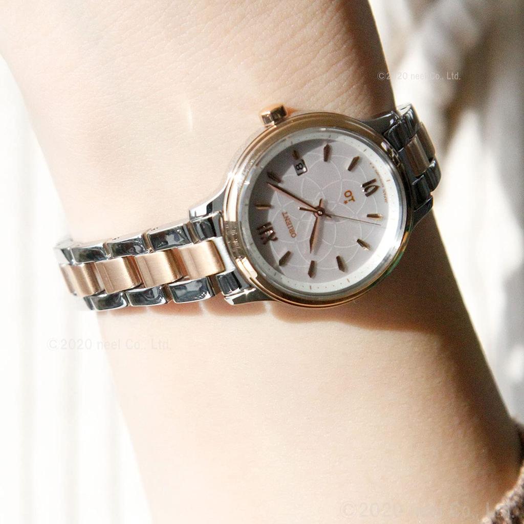 ORIENT iO Watch SOLAR Made In Japan Domestic Warranty White [ORIENT] Manufacturer's RN-WG0415A Women's
