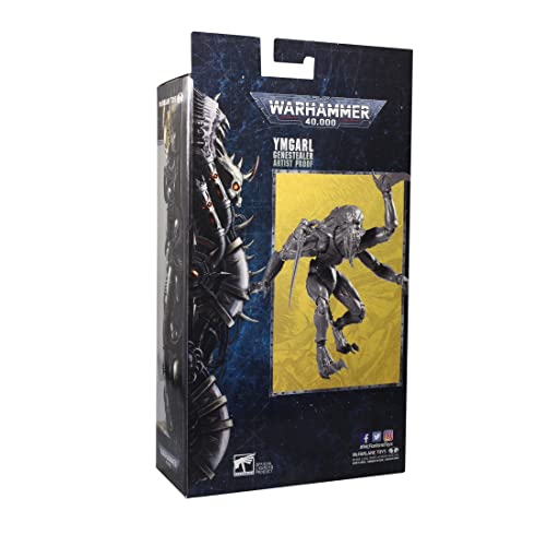 McFarlane Toys Warhammer 40,000 Имгарский генокрад (Доказательство художника) 7-дюймовая фигурка с аксессуарами