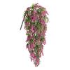 Artificial Lavender Flower UV Resistant Hanging Lavender Garland Fake Greenery Vines Plants for Indoor Oudoor Garden Porch Home Party Wedding