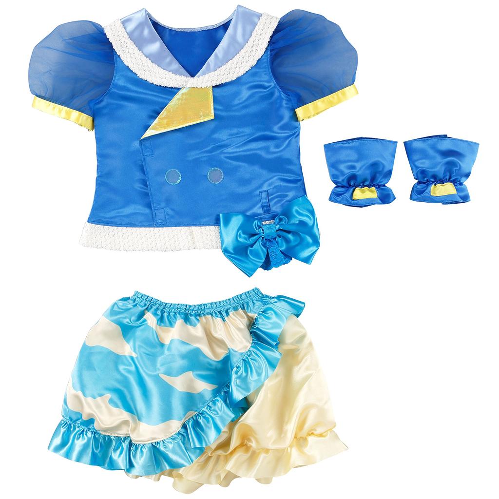 Kirakira Precure A La Mode Cure Gelato Transformation Kids Costume for Girls Pre-Cure 95cm-115cm