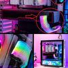 Кабели с оплеткой, набор удлинителей, RGB-кабели для блока питания