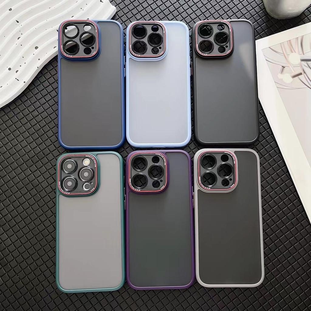 Подходит для iPhone15promax Лайкра матовый полный охват металлические очки чехол для мобильного телефона Apple 14 противоударный защитный чехол