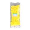 100 Pcs Nylon Marker Cable Zip Ties Self-Locking Zip Tags with Write On Cord Label for Electronics Network Ethernet Wire Organization