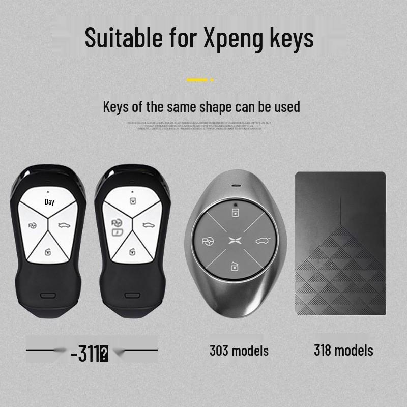 Premium Key Case for Xpeng: Compatible with P7/P5/G3i/G3/G6/G9 Models – Unisex Car Key Protective Cover