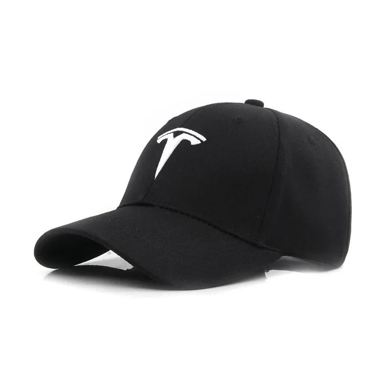 RETG9 Взрослая вышивка для Tesla Бейсболка Мужская Женская Snapback Козырек Шляпа Для улицы Спорт Пеший туризм Бег Регулируемая Подарок Многоцветная