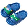 Kids Slippers Boys Girls Cartoon Design Open-Back Home Bathroom Indoor Sandals