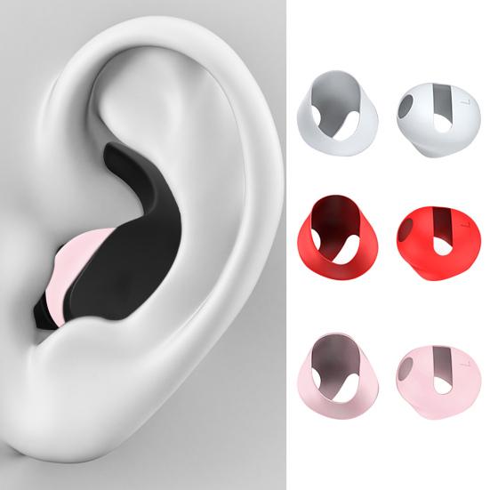 5 Pairs Earbud Case Covers Ultra Light Shock Resistant Anti-loss Silicone Mini Earplug Pads for Beats Fit Pro
