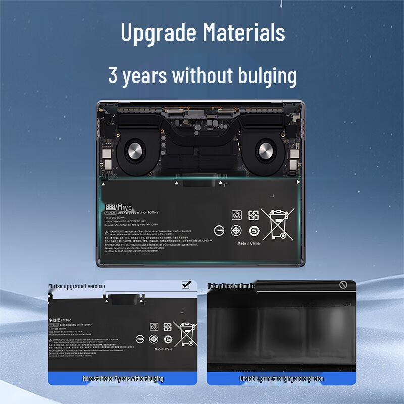 Mryc Replacement Laptop Battery for Dell