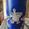 Silly Goose Sticker, Funny Sticker, Goose Sticker, Funny Meme Decal For Water Bottles, Cars, Laptops, Tumblers, Hydroflaks