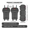 sdbf9 For Mitsubishi Car Seat Cover Ice Silk Seat Waist Cushion Covers Auto Seats Protection Pad Outlander Lancer Cross Colt Xpander