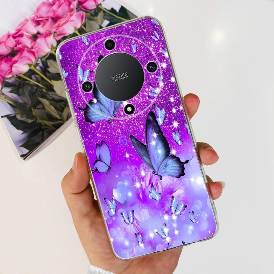 Чехол для Huawei Honor Magic 5 Lite Чехол Magic5 Lite Ударопрочный Прозрачный Силиконовый Мягкий Чехол для Телефона Для Honor Magic 5 Lite Задняя Крышка