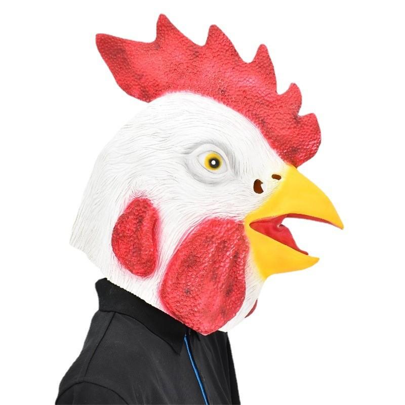 Rooster Halloween Headgear Animal Head Mask For Party Costumes And Events Themed