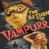 Мужская женская футболка Cat The Return Of Vampurr хлопковая футболка Harajuku Horror Halloween футболка с круглым вырезом одежда размера плюс