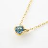 Official November Birthstone Necklace In 10K Yellow Gold with Blue Perfect for Birthdays and Includes Jewelry Product 112536123026 4℃ Topaz, Gifts,