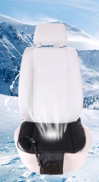 Cool Car Seat with Prevents Seats from Getting Fan Speed Timer 12V Built-in Fan, Stuffy, 3-Level Adjustment, Function,