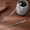 Snake Hair Stick Metal Hairpin Antique Hair Pin Traditional Hair Decoration Han Costume Buyao Hair Stick Hairstyling Pin