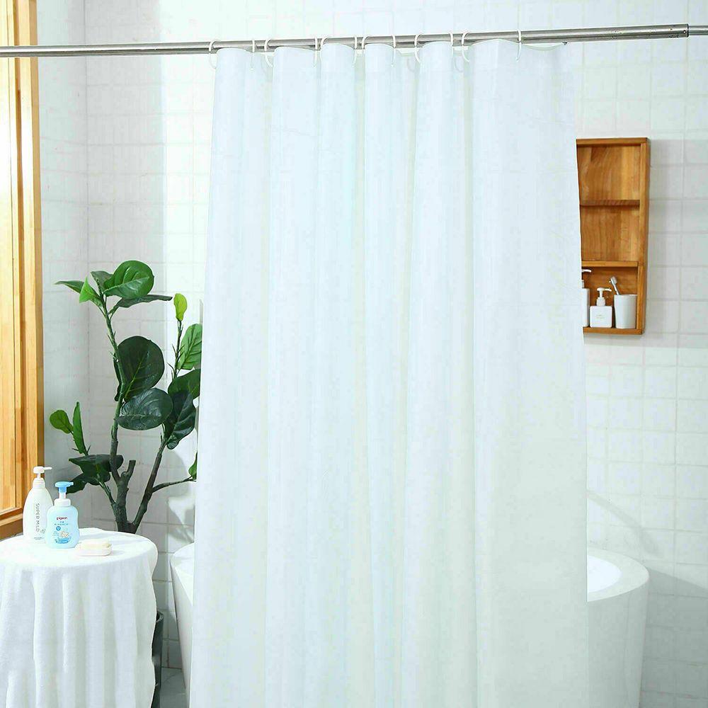 New With 12 Hooks Room Decor Bathtub Curtains PEVA Thicken Bathroom Screens Shower Curtain