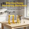 3Pcs Portable Honey Bucket Rack Plastic Beehive Frame Holder Frame Grip Holder  Honey Harvesting