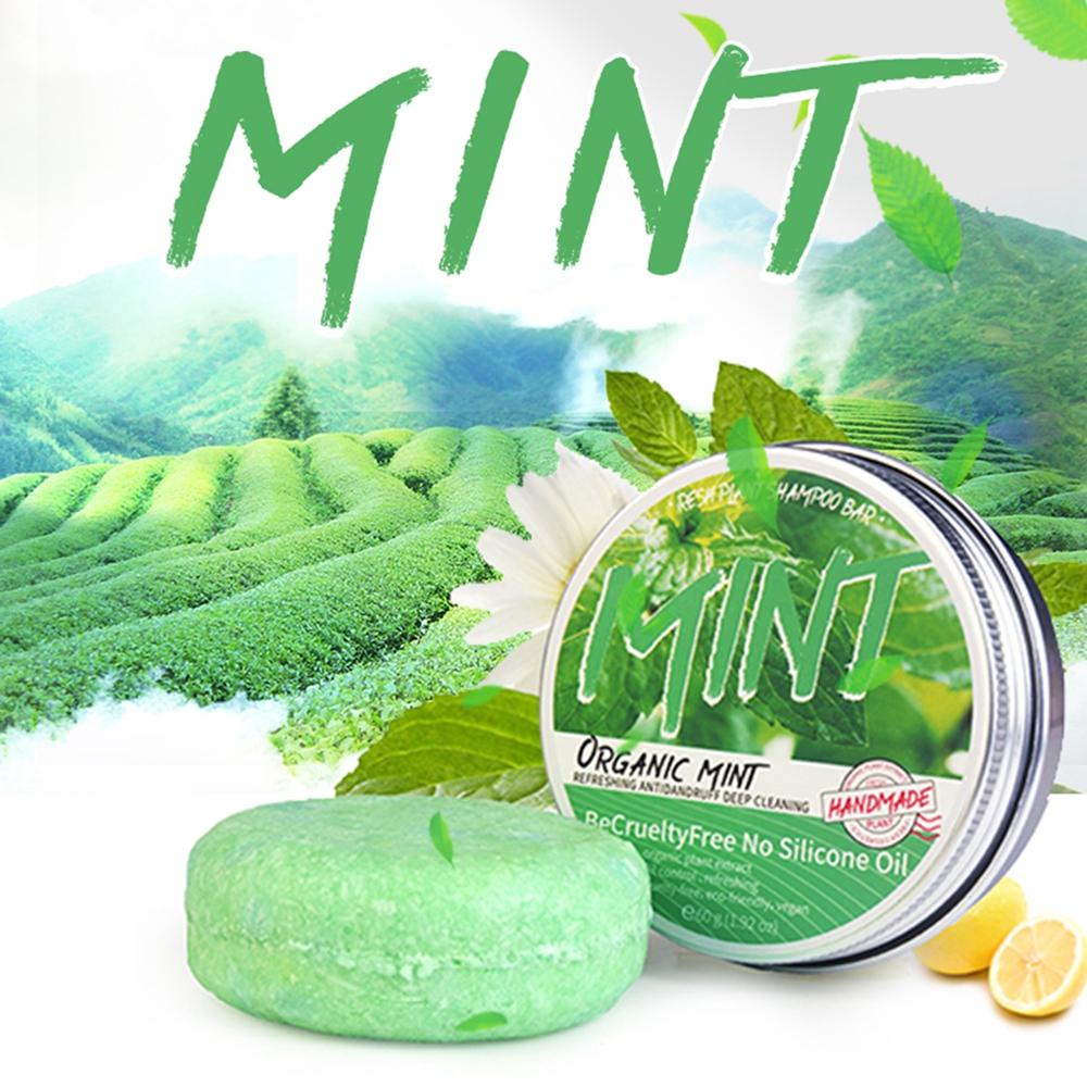 Шампунь Мыло Растительные Экстракты Твердый Шампунь Шампунь-Бар Контроль Жирности/Гладкость/Укрепление Корней Волос/Питание/Удаление Перхоти