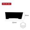 Для Volkswagen Golf 7 GTI Mk7 2013 2014 2015 2016 2017 Крышка Панели Прикуривателя Наклейка Пиано Черный Аксессуар для Интерьера Автомобиля