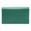 Gucci Logo Double G Litchi Grain Chain Messenger Envelope Wallet Crossbody Shoulder Bag Women bags Green 615523-CAO0G-3120