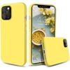 Coque pour iPhone 12 - Premium - Jaune - Antichoc - Anti-dérapante - Souple